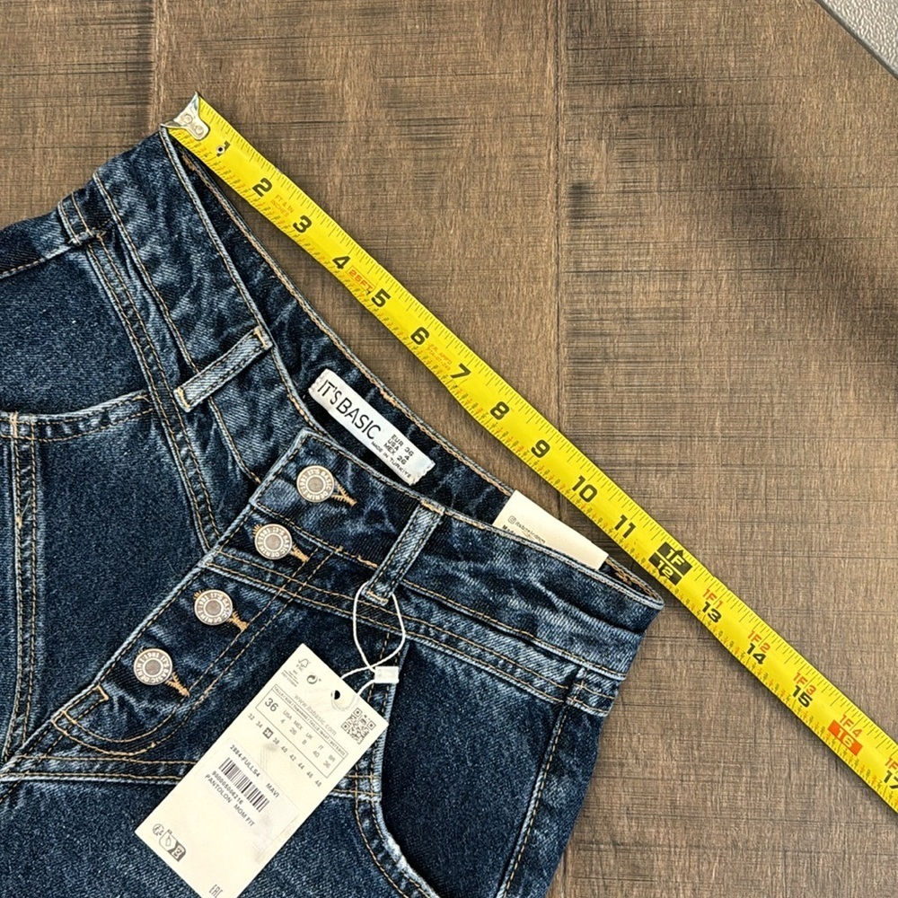 NWT HIGH RISE JEANS SIZE 4 - Picture 5 of 17